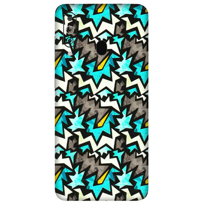 Samsung M/F/Note/Flip and C Phone Skins (All Models) - Funky Zig Zag - 3D Embossed Finish (L-223) Samsung Galaxy M40