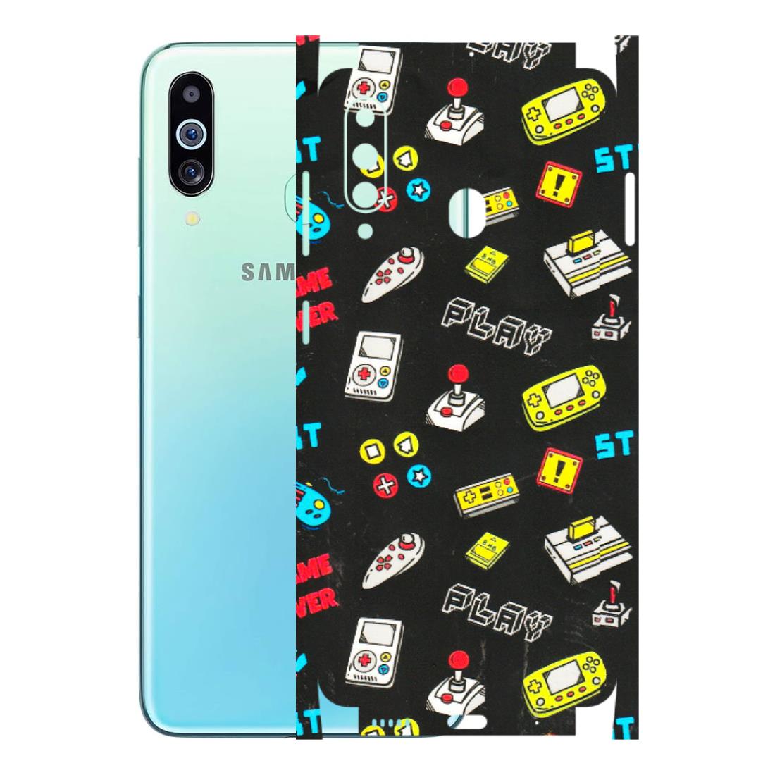 Samsung M/F/Note/Flip and C Phone Skins (All Models) - Gaming Doodles - 3D Embossed Finish (L-224) Samsung Galaxy M40