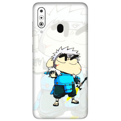 Samsung M/F/Note/Flip and C Phone Skins (All Models) - Angry Young Shinchan - 3D Embossed Finish (L-226) Samsung Galaxy M40
