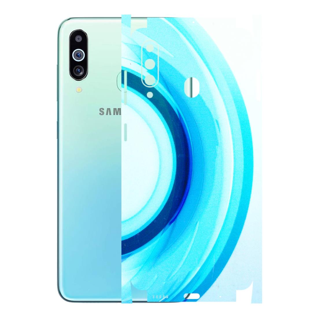 Samsung M/F/Note/Flip and C Phone Skins (All Models) - The Blue Curve - 3D Embossed Finish (L-244) Samsung Galaxy M40