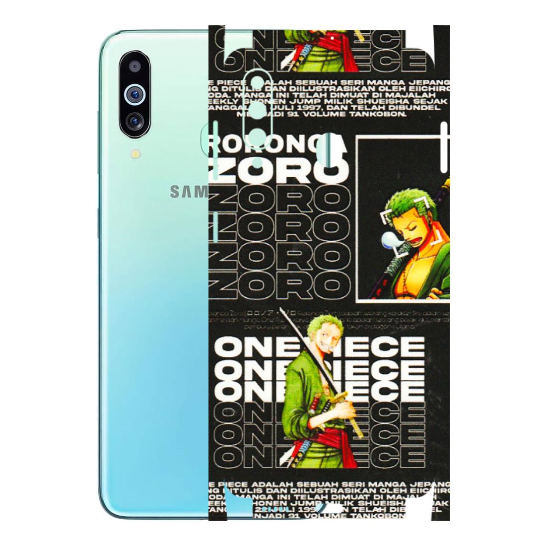 Samsung M/F/Note/Flip and C Phone Skins (All Models) - One Piece Zoro - 3D Embossed Finish (L-250) Samsung Galaxy M40