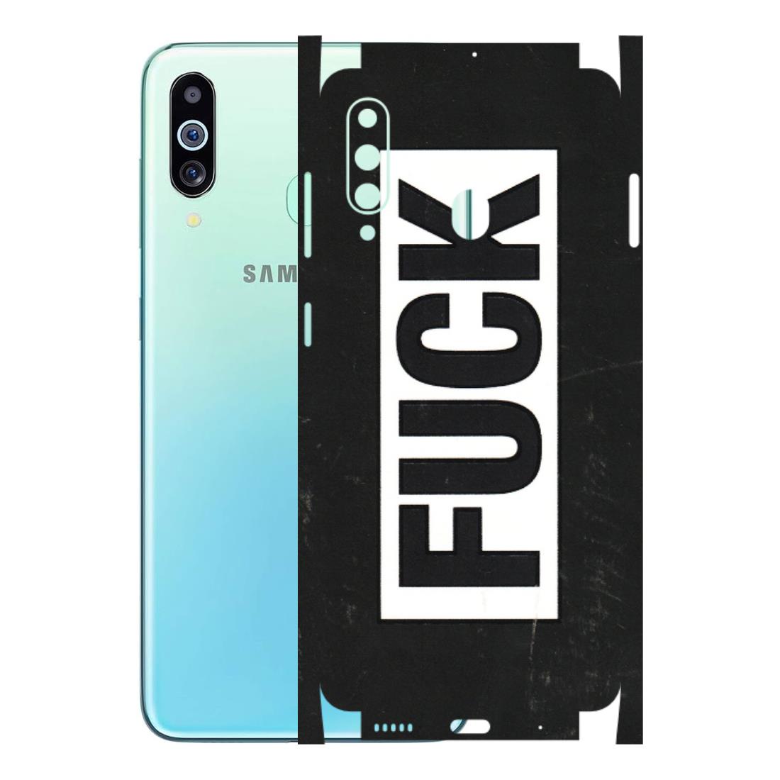 Samsung M/F/Note/Flip and C Phone Skins (All Models) - The F Word - 3D Embossed Finish (L-255) Samsung Galaxy M40
