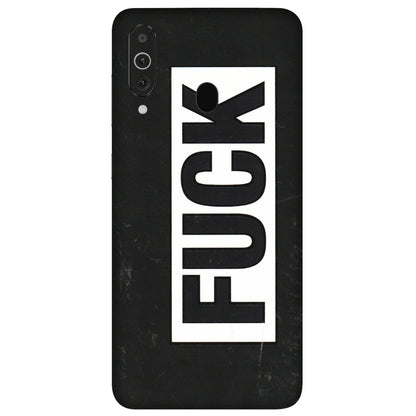 Samsung M/F/Note/Flip and C Phone Skins (All Models) - The F Word - 3D Embossed Finish (L-255) Samsung Galaxy M40