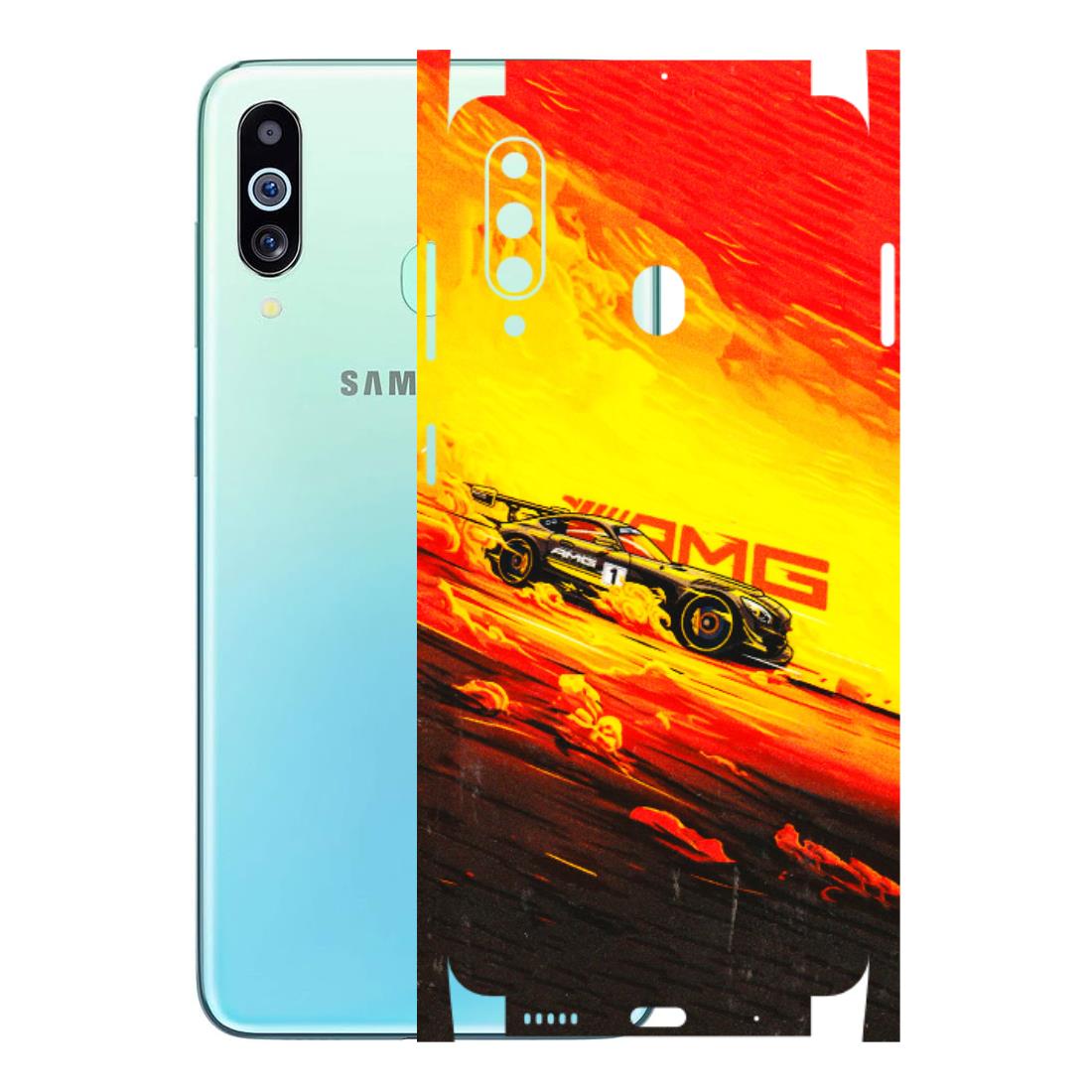 Samsung M/F/Note/Flip and C Phone Skins (All Models) - AMG Car Speed Cover - 3D Embossed Finish (L-256) Samsung Galaxy M40
