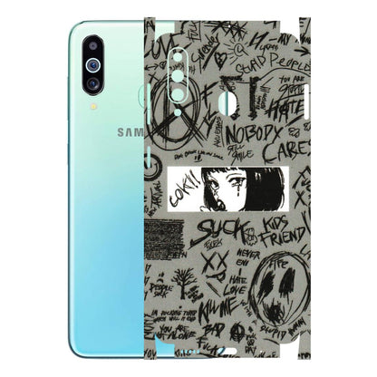 Samsung M/F/Note/Flip and C Phone Skins (All Models) - Never Have Love Anime - 3D Embossed Finish (L-260) Samsung Galaxy M40