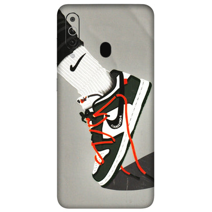 Samsung M/F/Note/Flip and C Phone Skins (All Models) - New Grey Sneaker - 3D Embossed Finish (L-261) Samsung Galaxy M40