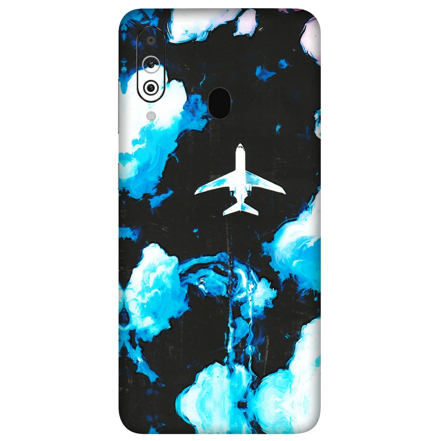 Samsung M/F/Note/Flip and C Phone Skins (All Models) - Travel In Airline - 3D Embossed Finish (L-264) Samsung Galaxy M40