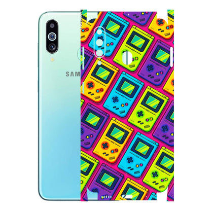 Samsung M/F/Note/Flip and C Phone Skins (All Models) - Gameboy Colourful - 3D Embossed Finish (L-266) Samsung Galaxy M40