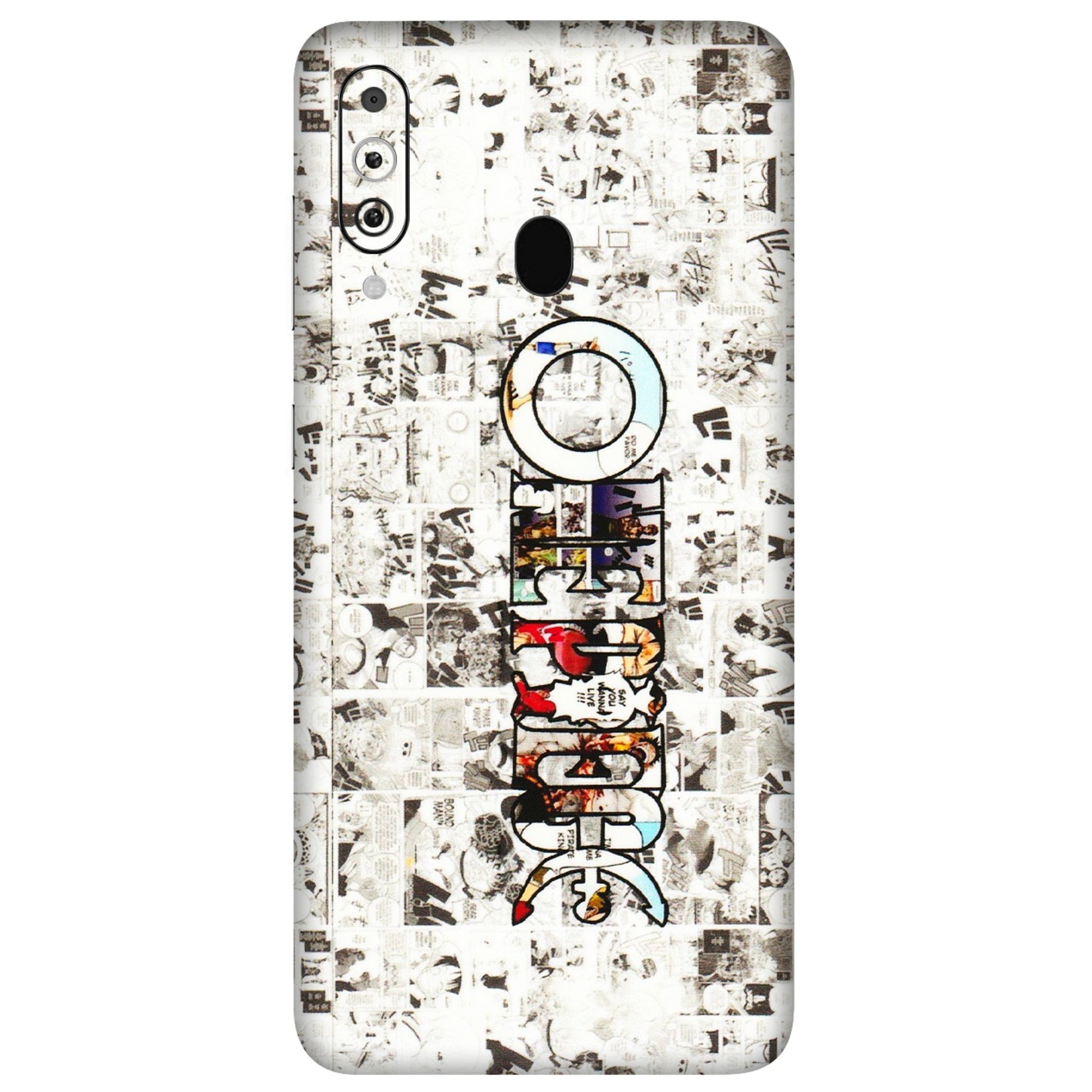 Samsung M/F/Note/Flip and C Phone Skins (All Models) - One Piece Manga - 3D Embossed Finish (L-26) Samsung Galaxy M40