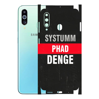 Samsung M/F/Note/Flip and C Phone Skins (All Models) - Systumm Phad Denge - 3D Embossed Finish (L-278) Samsung Galaxy M40