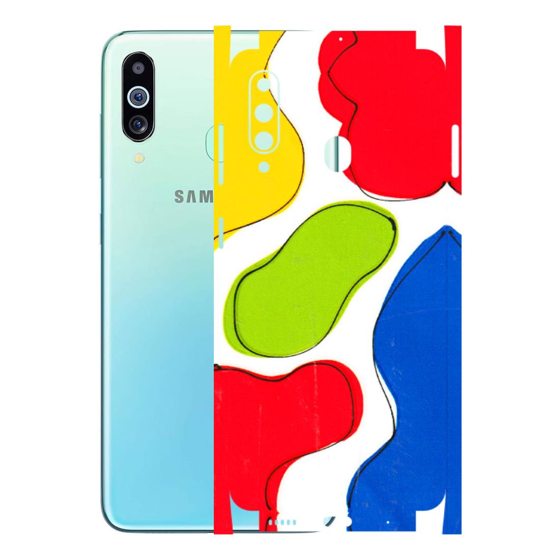 Samsung M/F/Note/Flip and C Phone Skins (All Models) - RGB Colour Paint - 3D Embossed Finish (L-284) Samsung Galaxy M40