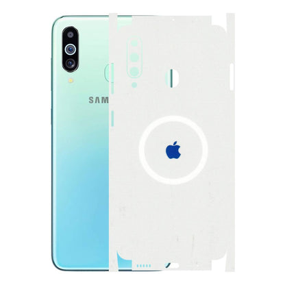 Samsung M/F/Note/Flip and C Phone Skins (All Models) - iPhone Magsafe Logo - 3D Embossed Finish (L-320) Samsung Galaxy M40