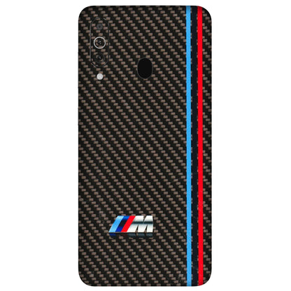 Samsung M/F/Note/Flip and C Phone Skins (All Models) - BM Carbon Fiber Feels - 3D Embossed Finish (L-38) Samsung Galaxy M40
