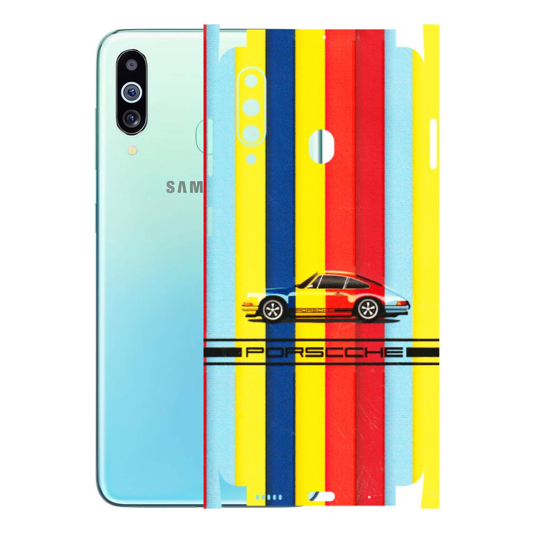 Samsung M/F/Note/Flip and C Phone Skins (All Models) - Multicolour Porche - 3D Embossed Finish (L-39) Samsung Galaxy M40