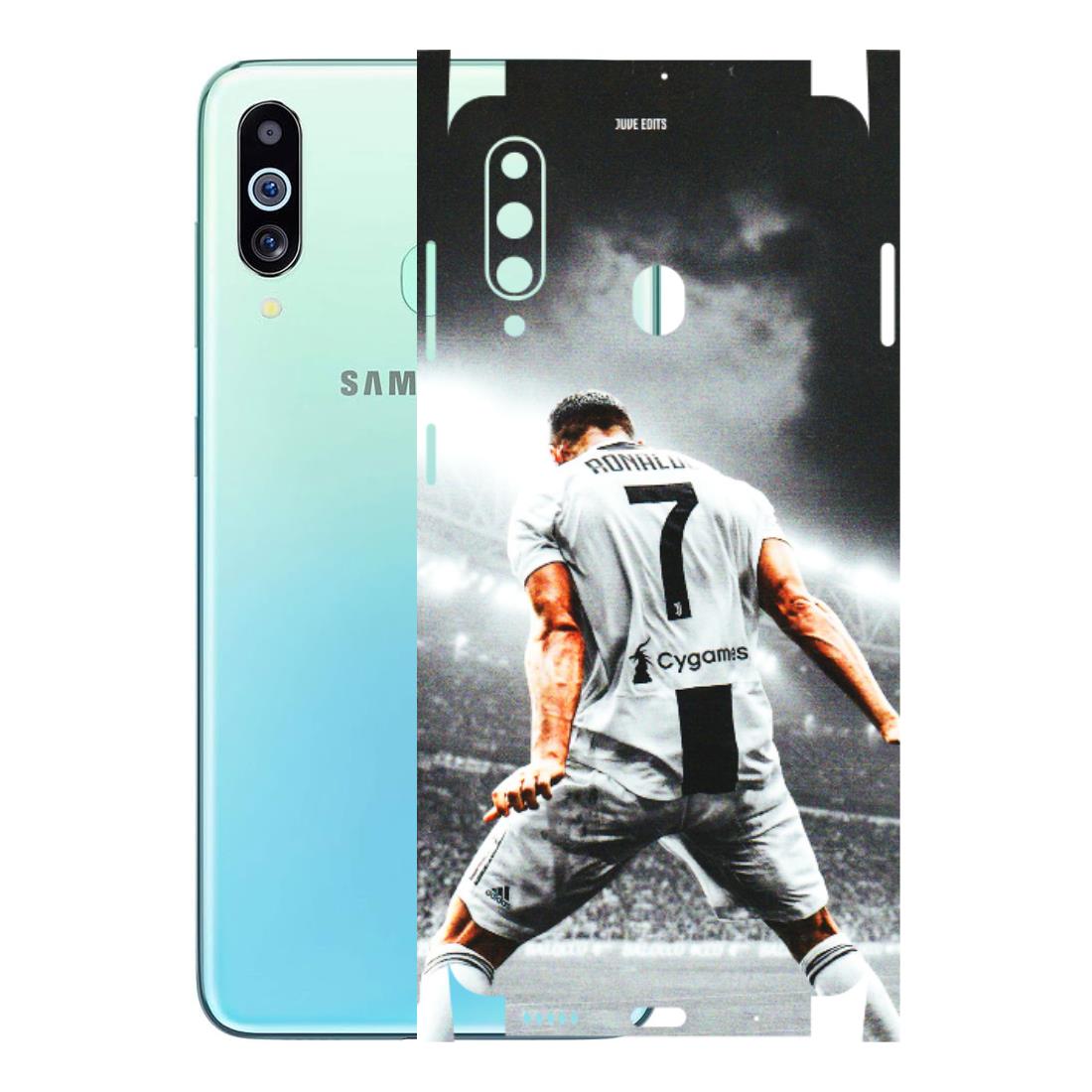 Samsung M/F/Note/Flip and C Phone Skins (All Models) - Ronaldo CR7 Crazy - 3D Embossed Finish (L-44) Samsung Galaxy M40