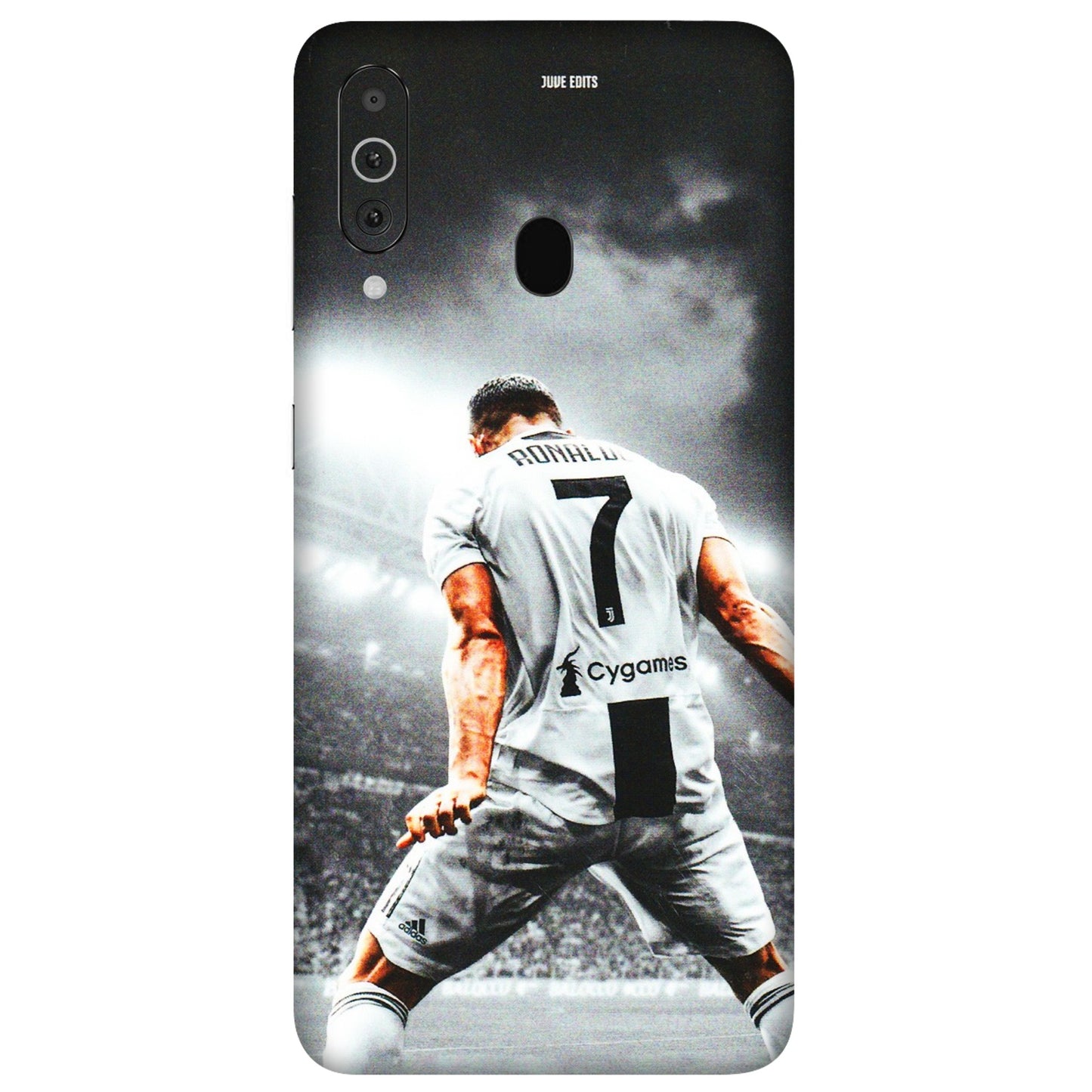 Samsung M/F/Note/Flip and C Phone Skins (All Models) - Ronaldo CR7 Crazy - 3D Embossed Finish (L-44) Samsung Galaxy M40