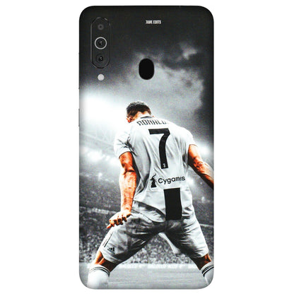 Samsung M/F/Note/Flip and C Phone Skins (All Models) - Ronaldo CR7 Crazy - 3D Embossed Finish (L-44) Samsung Galaxy M40