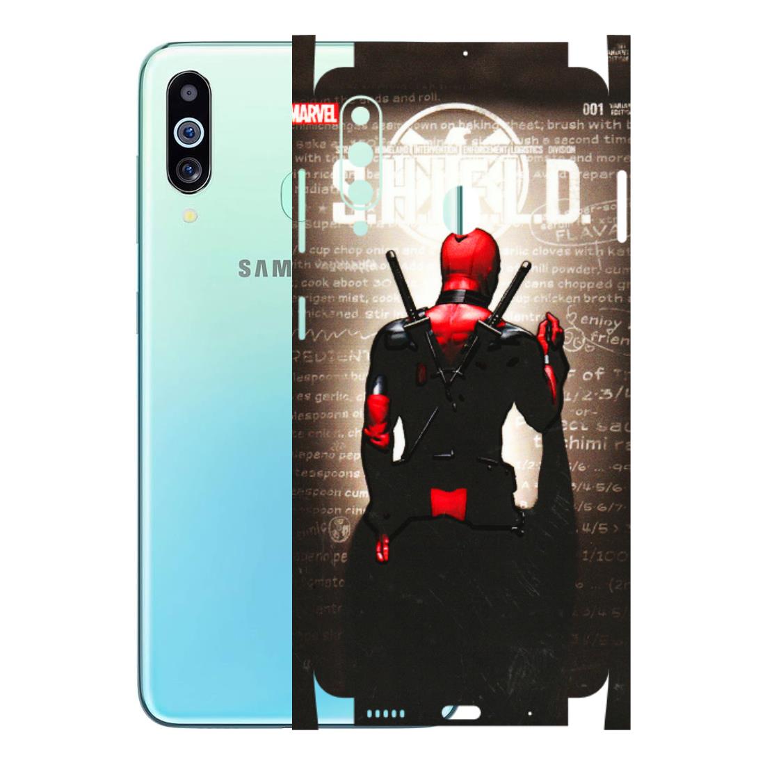 Samsung M/F/Note/Flip and C Phone Skins (All Models) - Deadpool - 3D Embossed Finish (L-56) Samsung Galaxy M40