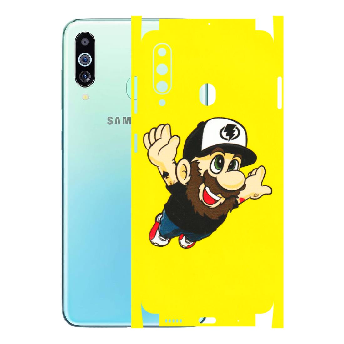 Samsung M/F/Note/Flip and C Phone Skins (All Models) - Flying Beardo - 3D Embossed Finish (L-60) Samsung Galaxy M40