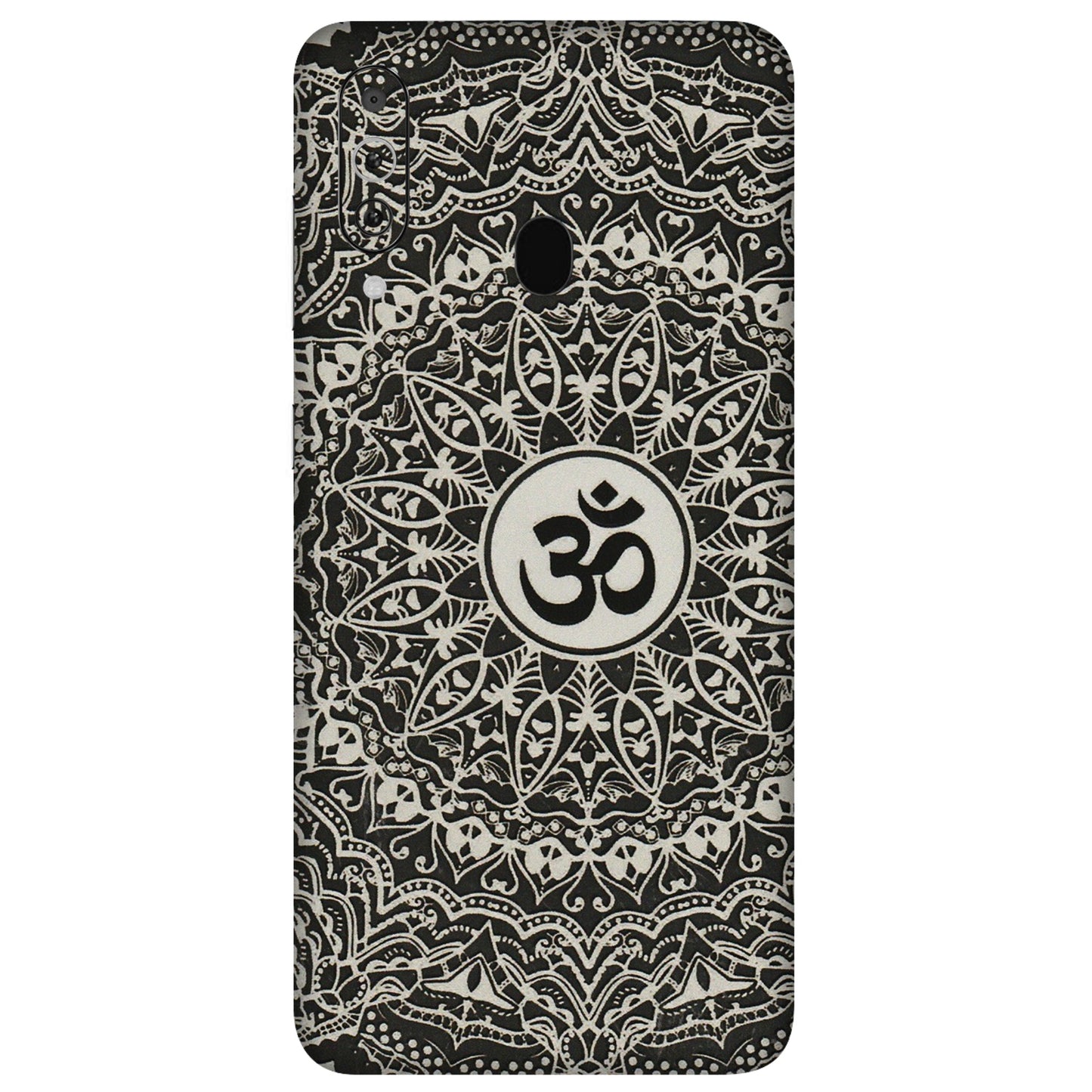 Samsung M/F/Note/Flip and C Phone Skins (All Models) - Aum Elegant Mandala - 3D Embossed Finish (L-62) Samsung Galaxy M40