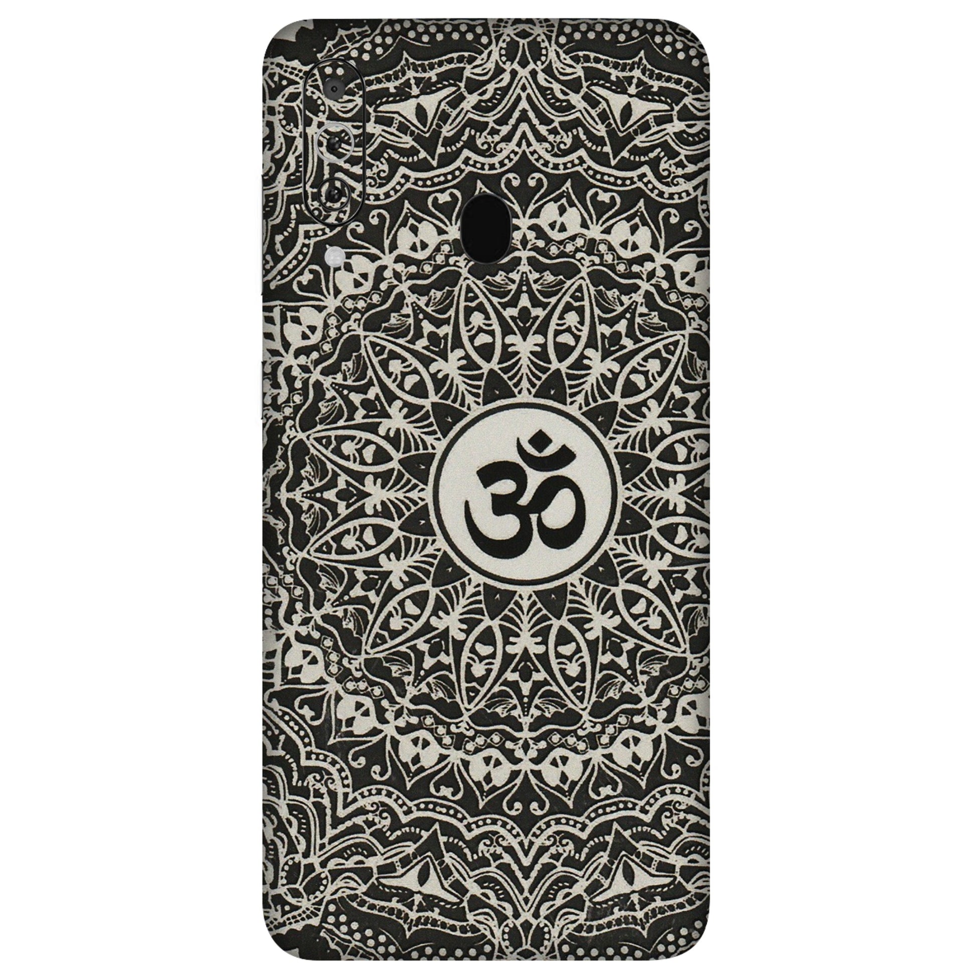 Samsung M/F/Note/Flip and C Phone Skins (All Models) - Aum Elegant Mandala - 3D Embossed Finish (L-62) Samsung Galaxy M40