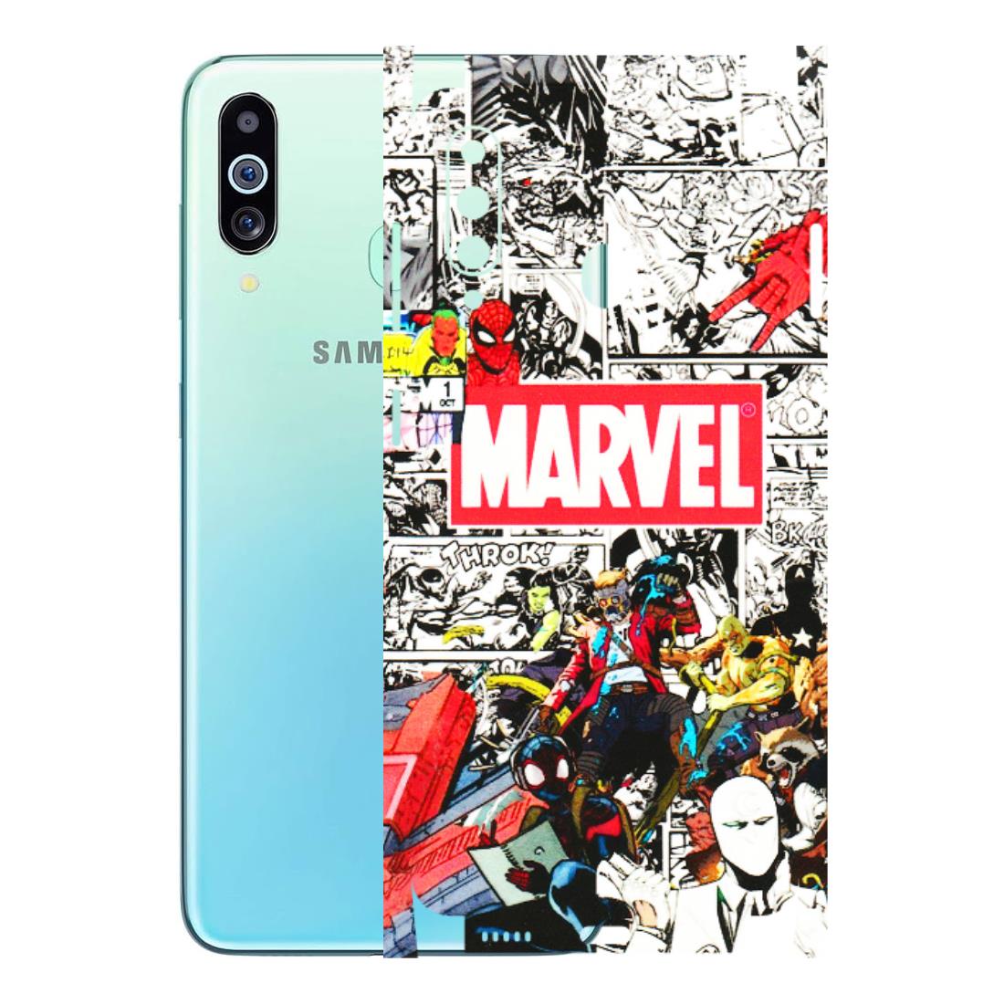 Samsung M/F/Note/Flip and C Phone Skins (All Models) - Marvel Colorful Comic - 3D Embossed Finish (L-64) Samsung Galaxy M40