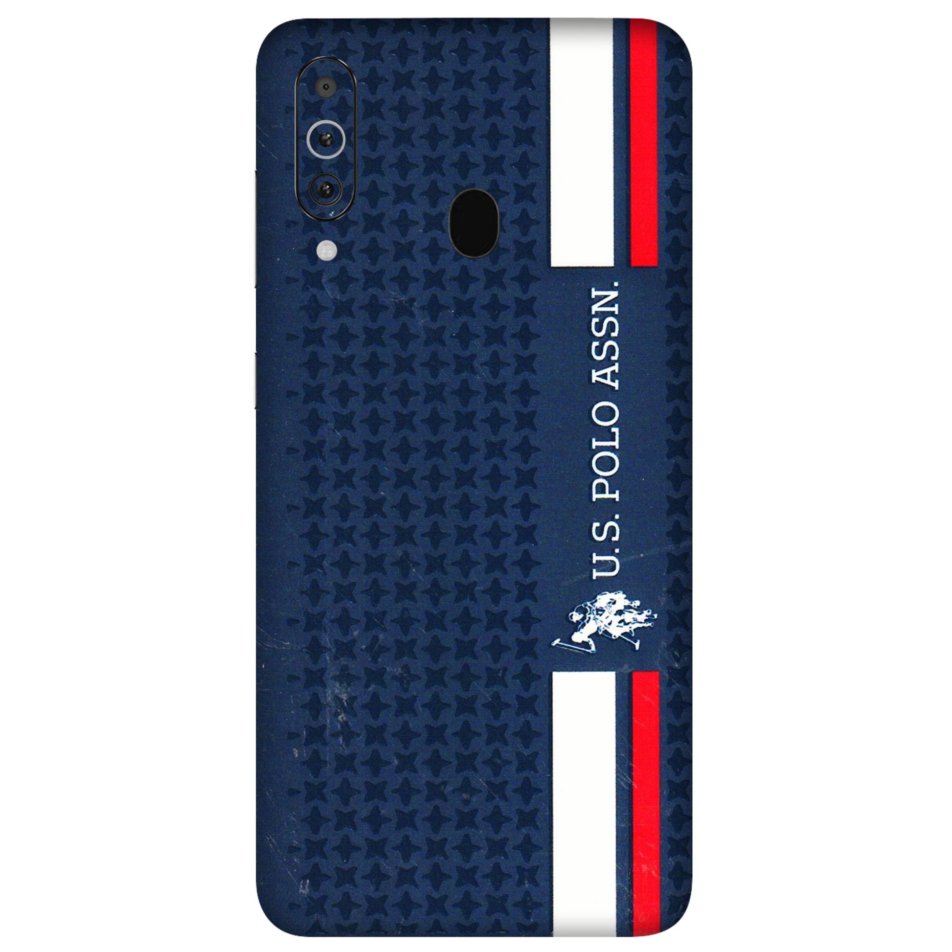 Samsung M/F/Note/Flip and C Phone Skins (All Models) - US POLO Designer Brand - 3D Embossed Finish (L-65) Samsung Galaxy M40