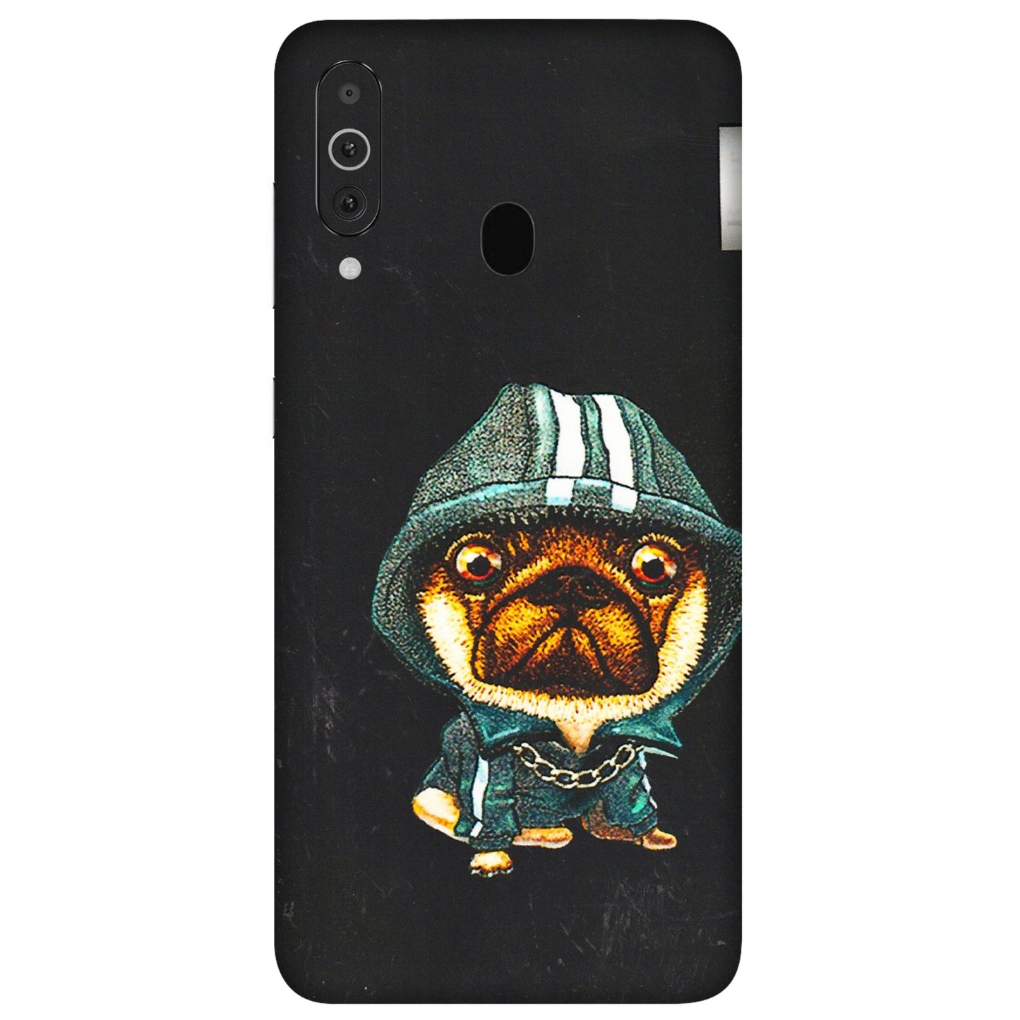 Samsung M/F/Note/Flip and C Phone Skins (All Models) - Puppy N Hoodie - 3D Embossed Finish (L-90) Samsung Galaxy M40