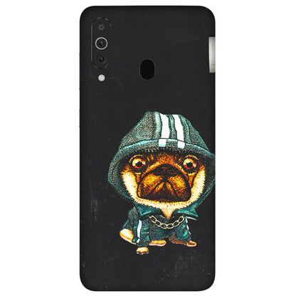 Samsung M/F/Note/Flip and C Phone Skins (All Models) - Puppy N Hoodie - 3D Embossed Finish (L-90) Samsung Galaxy M40