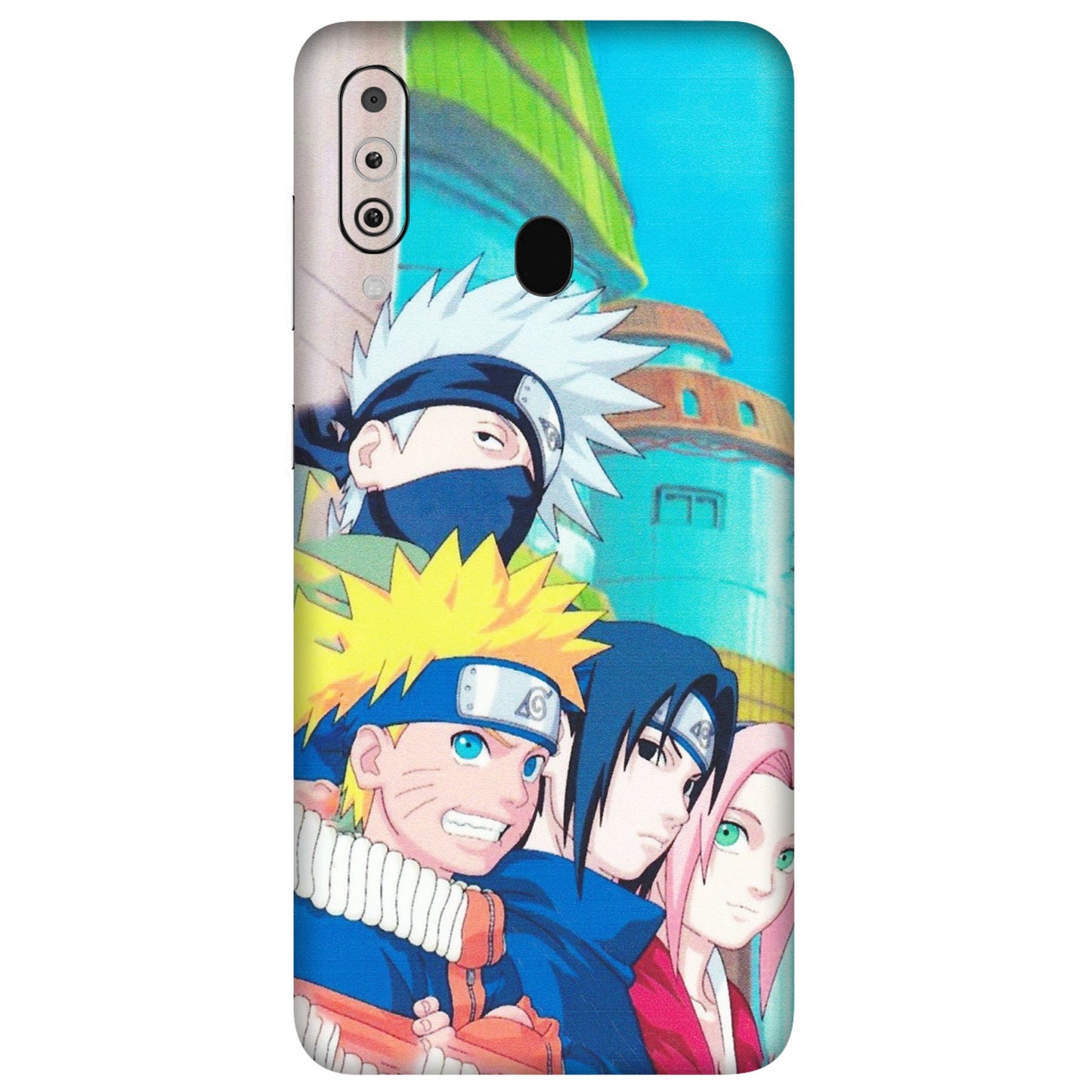 Samsung M/F/Note/Flip and C Phone Skins (All Models) - Team Minato And Kakashi - Matte Finish (M-101) Samsung Galaxy M40