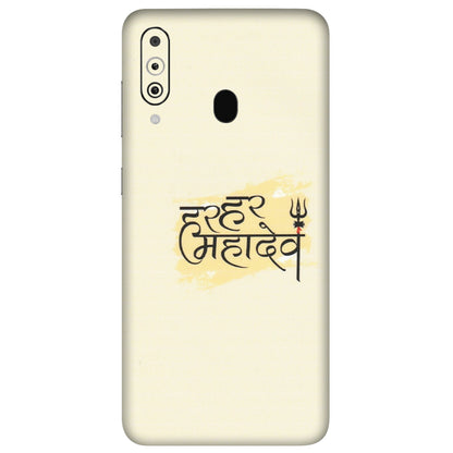 Samsung M/F/Note/Flip and C Phone Skins (All Models) - Har Har Mahadev - Matte Finish (M-10) Samsung Galaxy M40