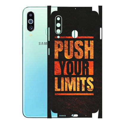 Samsung M/F/Note/Flip and C Phone Skins (All Models) - Push Your Limits - Matte Finish (M-118) Samsung Galaxy M40