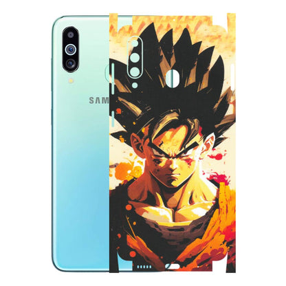 Samsung M/F/Note/Flip and C Phone Skins (All Models) - Angry Goku - Matte Finish (M-12) Samsung Galaxy M40