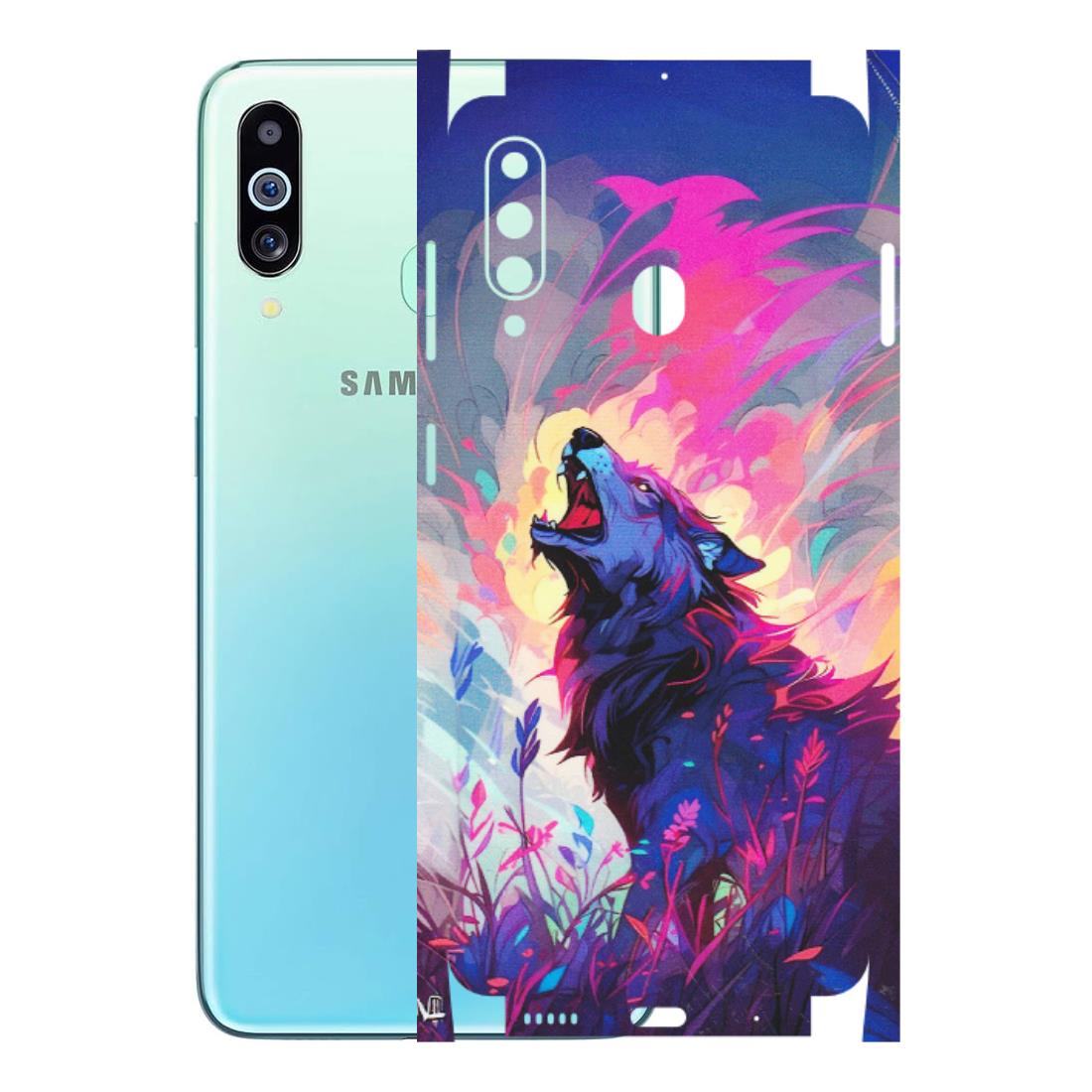 Samsung M/F/Note/Flip and C Phone Skins (All Models) - New Wild Wolf Abstract - Matte Finish (M-125) Samsung Galaxy M40