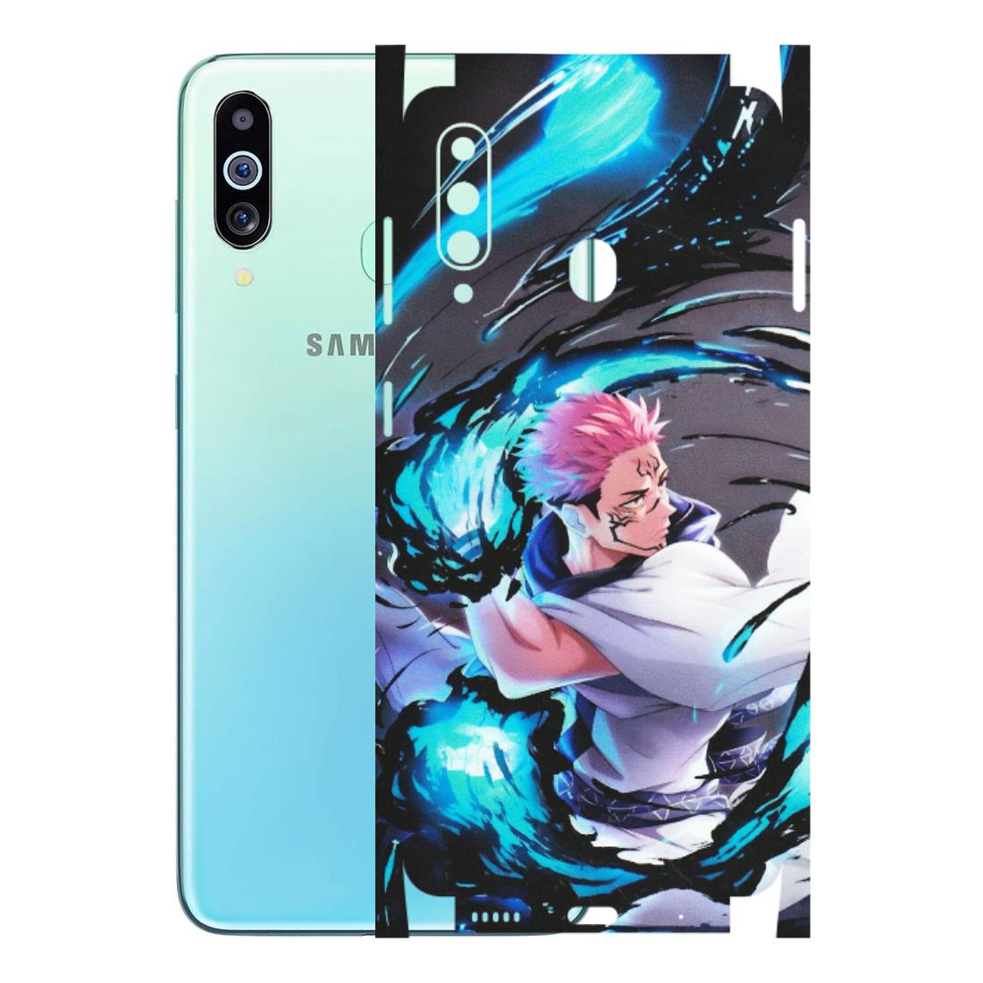 Samsung M/F/Note/Flip and C Phone Skins (All Models) - New Jujutsu Kaisen Grey Blue Anime - Matte Finish (M-127) Samsung Galaxy M40