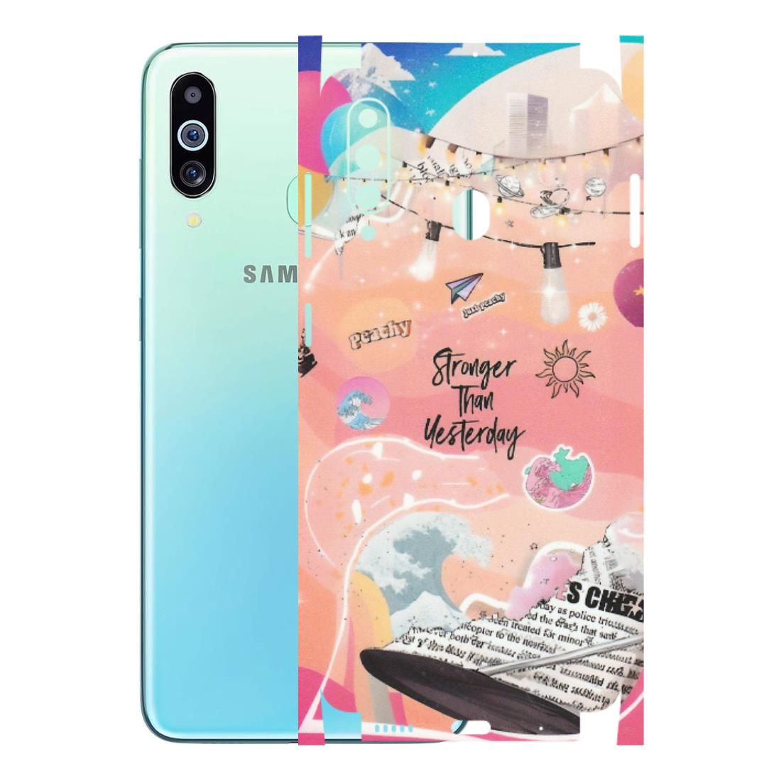 Samsung M/F/Note/Flip and C Phone Skins (All Models) - Stronger Then Yesterday - Matte Finish (M-128) Samsung Galaxy M40