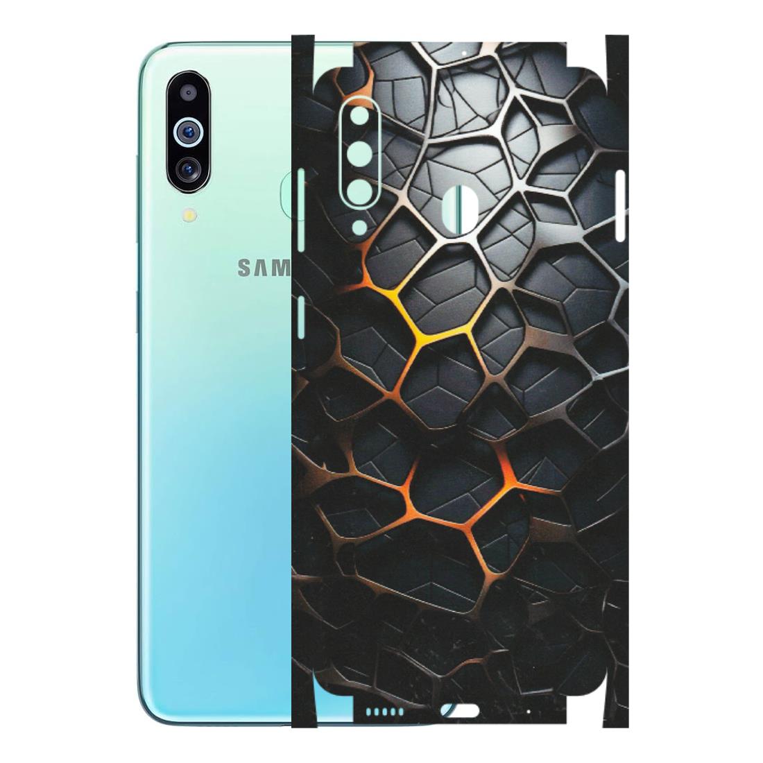 Samsung M/F/Note/Flip and C Phone Skins (All Models) - New Abstract Graphite Tiles - Matte Finish (M-130) Samsung Galaxy M40
