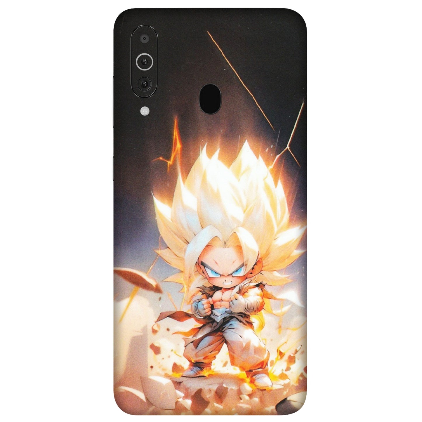 Samsung M/F/Note/Flip and C Phone Skins (All Models) - Goku Dragon Cute Anime - Matte Finish (M-131) Samsung Galaxy M40