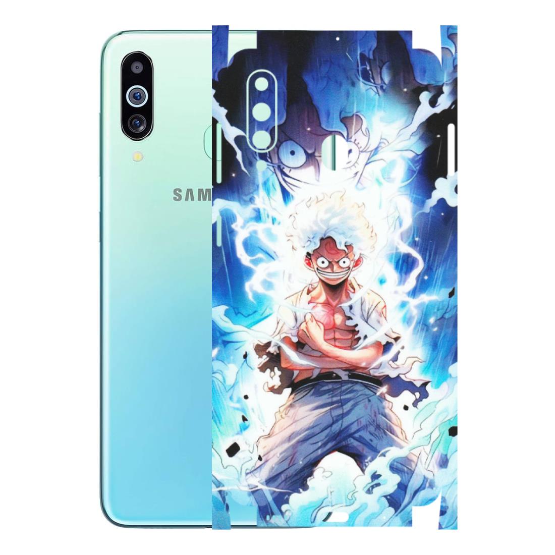 Samsung M/F/Note/Flip and C Phone Skins (All Models) - Blue Thunder Luffy Anime - Matte Finish (M-132) Samsung Galaxy M40
