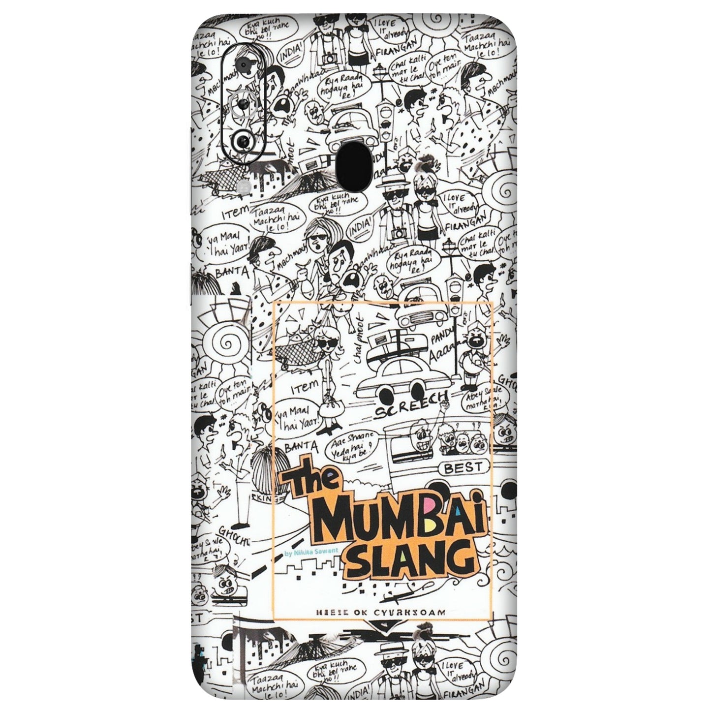 Samsung M/F/Note/Flip and C Phone Skins (All Models) - The Mumbai Slang - Matte Finish (M-142) Samsung Galaxy M40