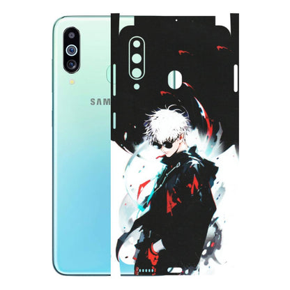 Samsung M/F/Note/Flip and C Phone Skins (All Models) - Gojo Powerful Charater Kaisen Anime - Matte Finish (M-144) Samsung Galaxy M40
