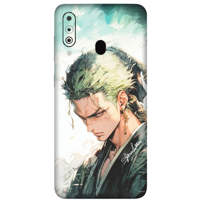 Samsung M/F/Note/Flip and C Phone Skins (All Models) - Pirate Hunter One Piece Anime - Matte Finish (M-157) Samsung Galaxy M40