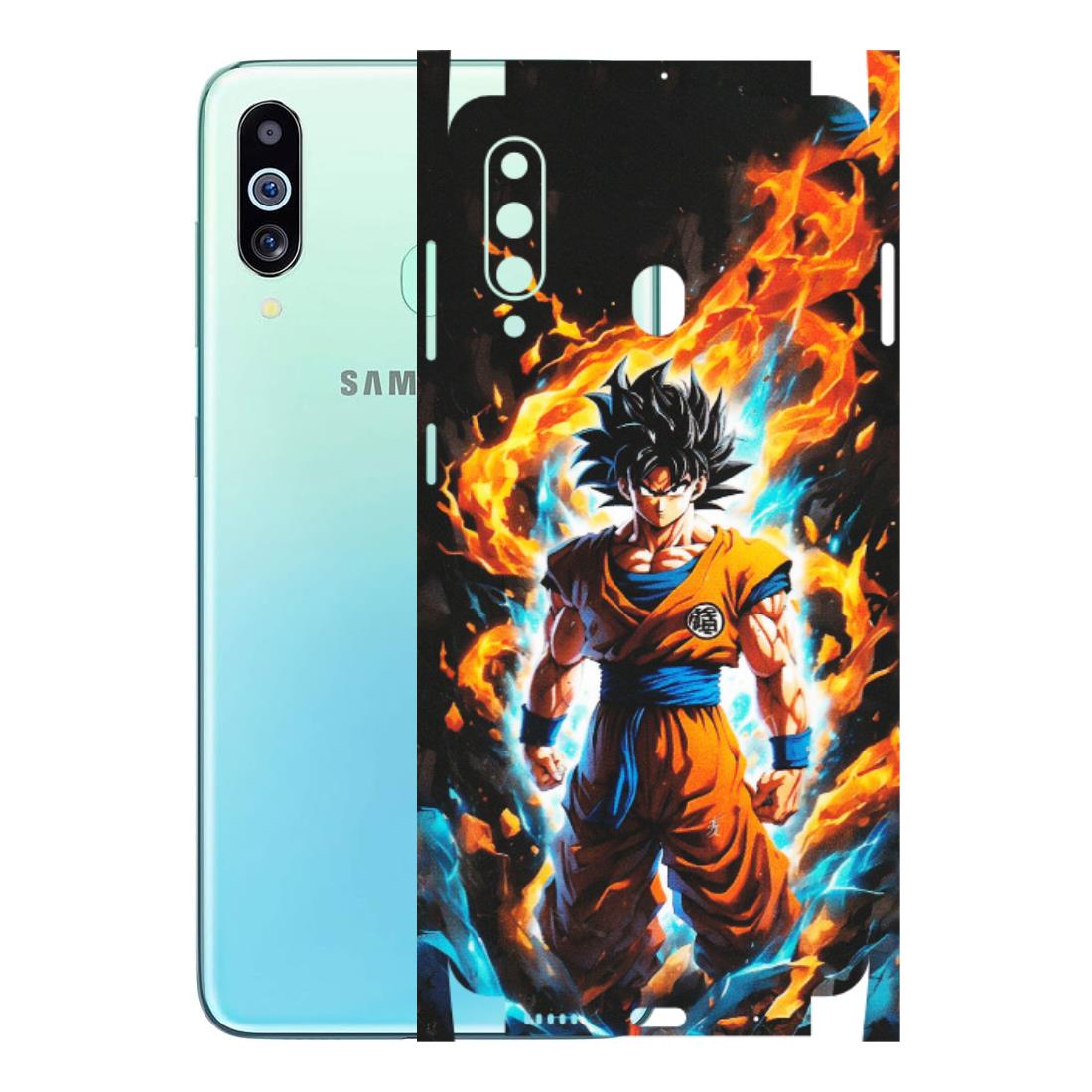 Samsung M/F/Note/Flip and C Phone Skins (All Models) - Goku Transformation Anime - Matte Finish (M-159) Samsung Galaxy M40