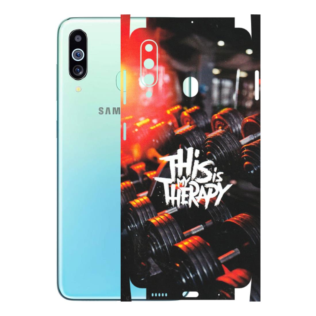 Samsung M/F/Note/Flip and C Phone Skins (All Models) - GYM Lover Therapy - Matte Finish (M-160) Samsung Galaxy M40