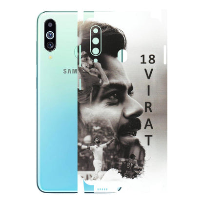 Samsung M/F/Note/Flip and C Phone Skins (All Models) - Virat Kohli Cricketer - Matte Finish (M-163) Samsung Galaxy M40