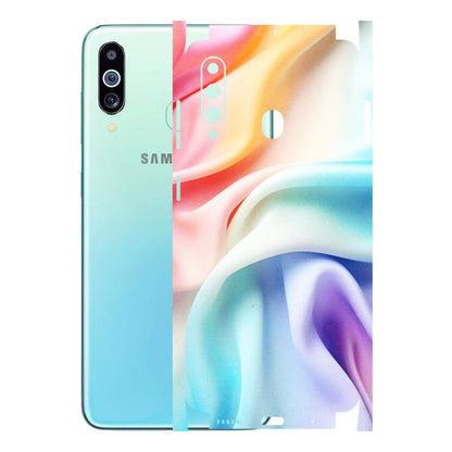 Samsung M/F/Note/Flip and C Phone Skins (All Models) - Colourful Silk Cloth - Matte Finish (M-165) Samsung Galaxy M40