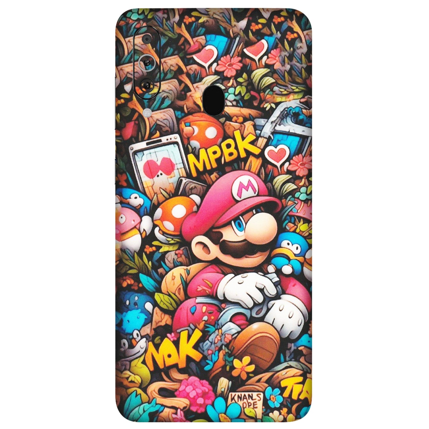 Samsung M/F/Note/Flip and C Phone Skins (All Models) - Super Mario Bros Artistic - Matte Finish (M-173) Samsung Galaxy M40
