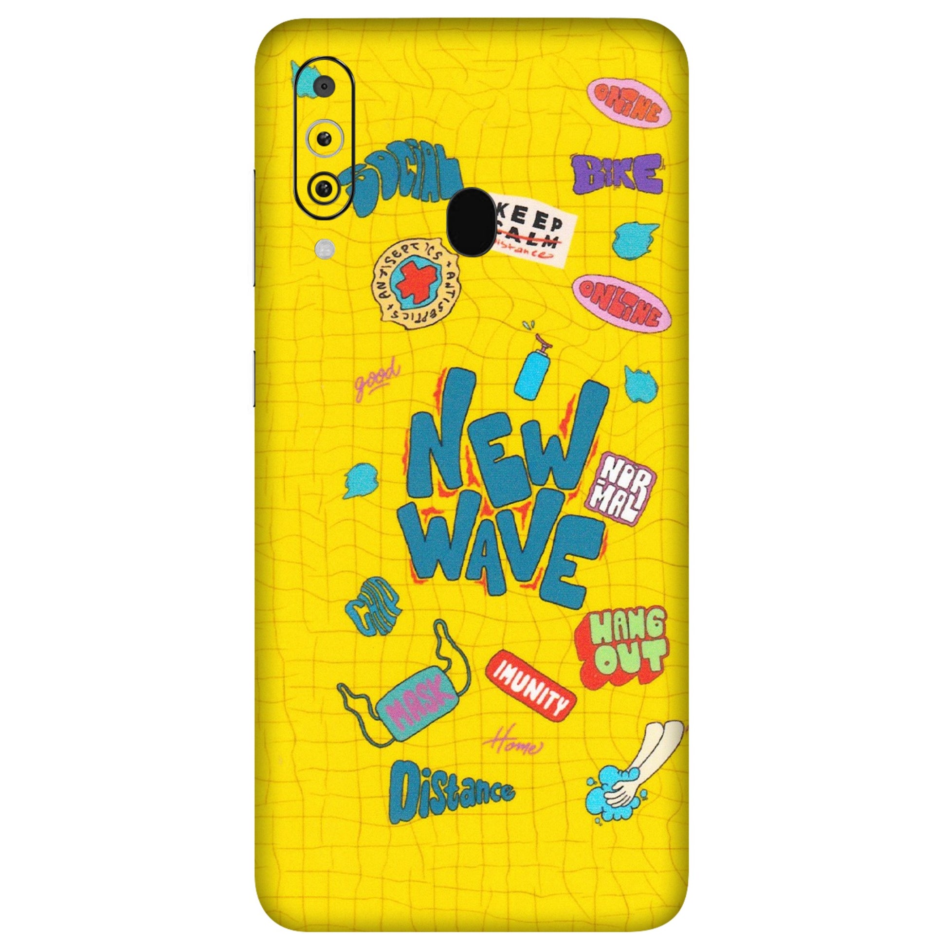 Samsung M/F/Note/Flip and C Phone Skins (All Models) - New Wave Life - Matte Finish (M-17) Samsung Galaxy M40