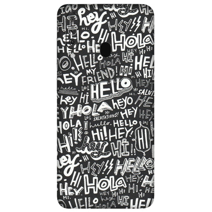 Samsung M/F/Note/Flip and C Phone Skins (All Models) - Hi Hello Doodles - Matte Finish (M-25) Samsung Galaxy M40