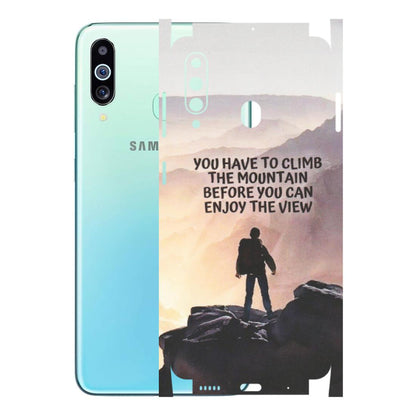 Samsung M/F/Note/Flip and C Phone Skins (All Models) - Motivational Hiking Mountain - Matte Finish (M-28) Samsung Galaxy M40